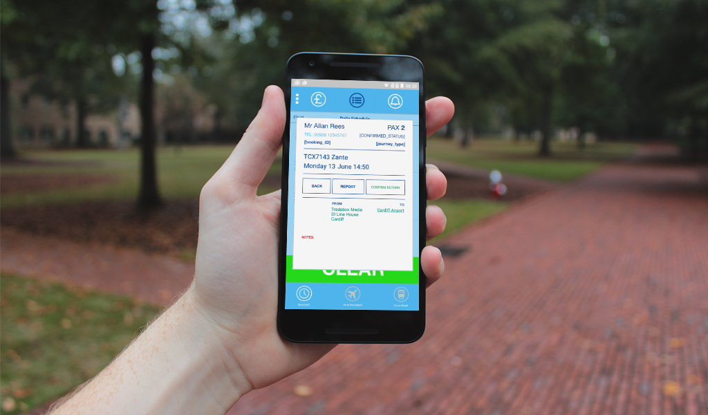 Taxi Driver App FLW Portfolio 4